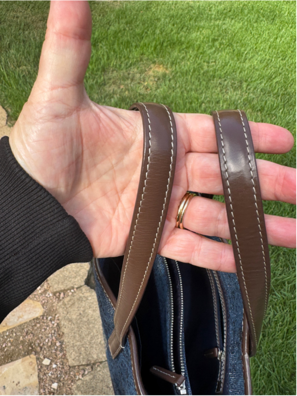 MCM Blingy Denim Mini Tote - Picture 14 of 14